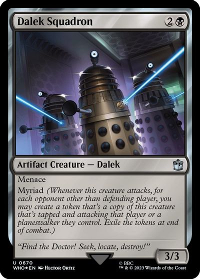 Dalek Squadron Surge Foil #670