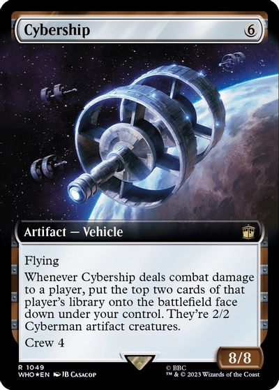 Cybership Extended Art Surge Foil #1049