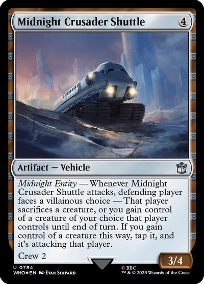 Midnight Crusader Shuttle Surge Foil #784