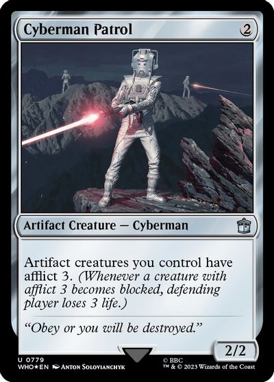 Cyberman Patrol Surge Foil #779