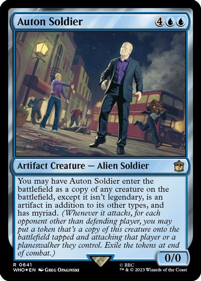 Auton Soldier Surge Foil #641