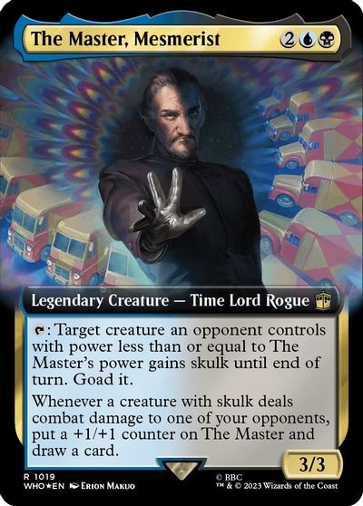 The Master Mesmerist Extended Art Surge Foil #1019