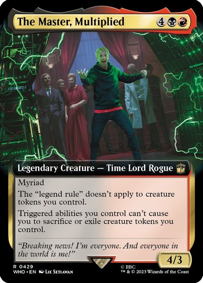The Master Multiplied Extended Art #429