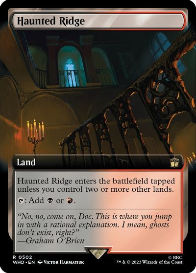 Haunted Ridge Extended Art #502