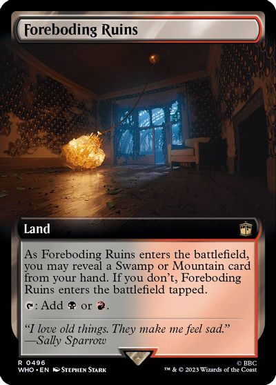 Foreboding Ruins Extended Art #496