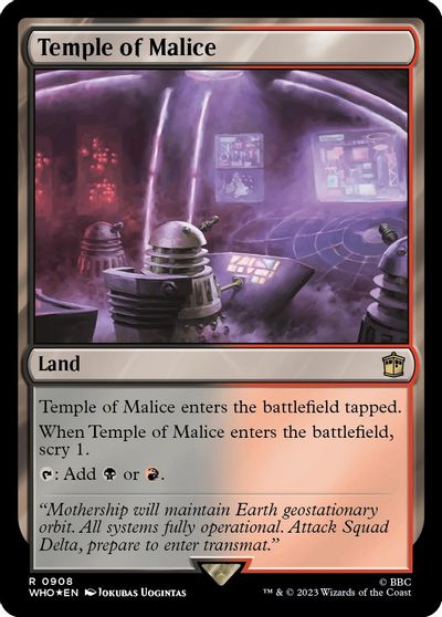 Temple of Malice Surge Foil #908