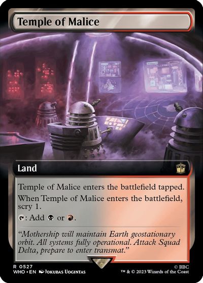 Temple of Malice Extended Art #527
