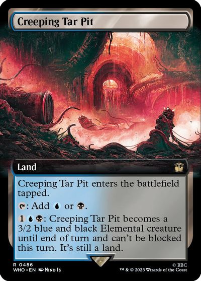 Creeping Tar Pit Extended Art #486
