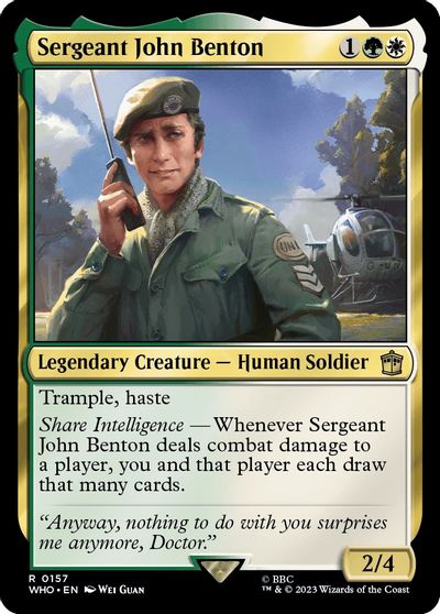 Sergeant John Benton #157