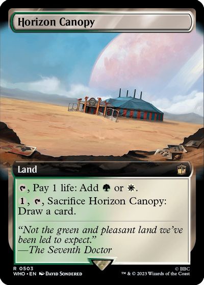 Horizon Canopy Extended Art #503