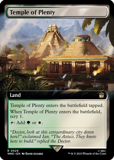 Temple of Plenty Extended Art #529