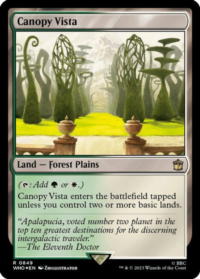 Canopy Vista Surge Foil #849