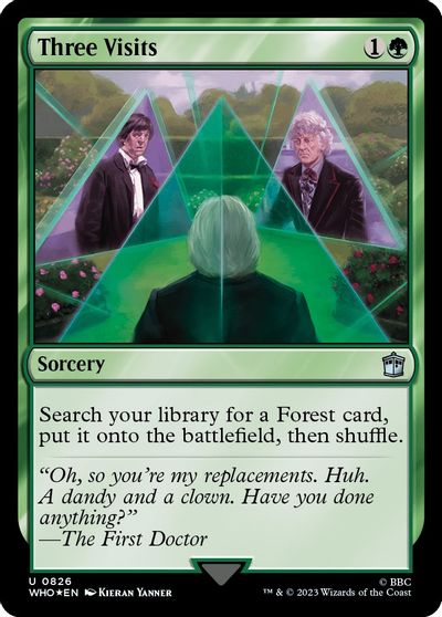 Three Visits Surge Foil #826