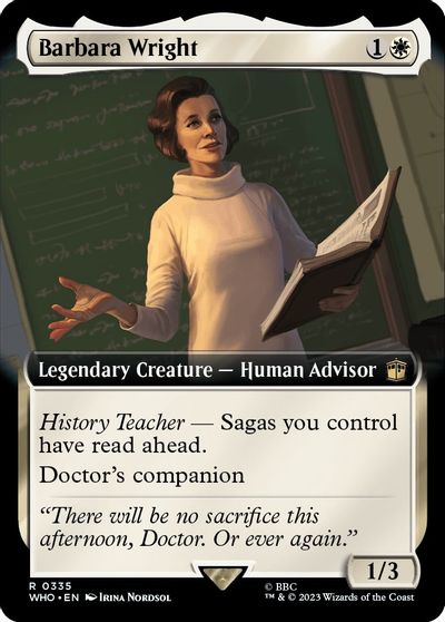 Barbara Wright Extended Art #335