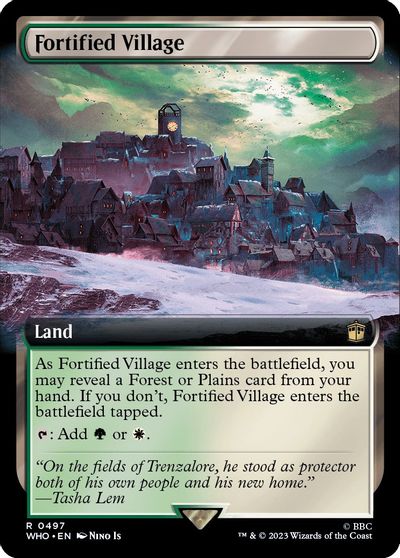 Fortified Village Extended Art #497
