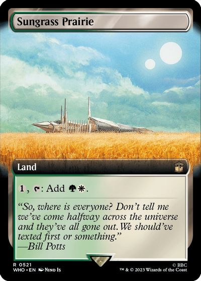Sungrass Prairie Extended Art #521