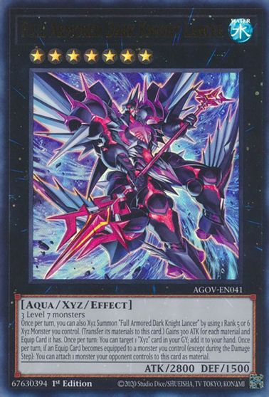 Full Armored Dark Knight Lancer #AGOV-EN041