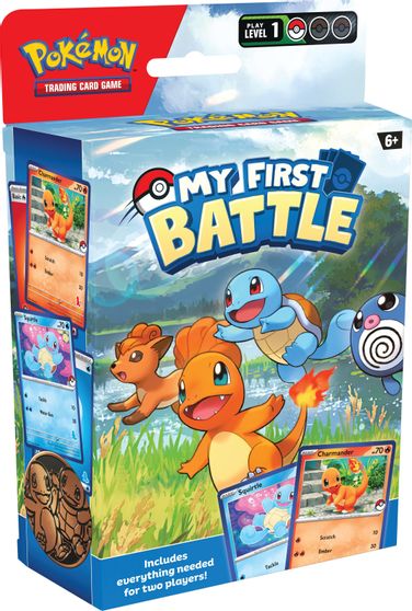 Sealed My First Battle: Charmander & Squirtle