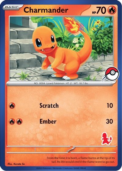 Charmander [Blue Border]