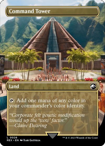 Command Tower Borderless