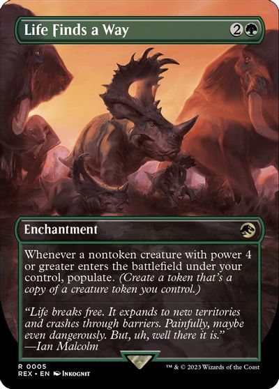 Life Finds a Way Borderless