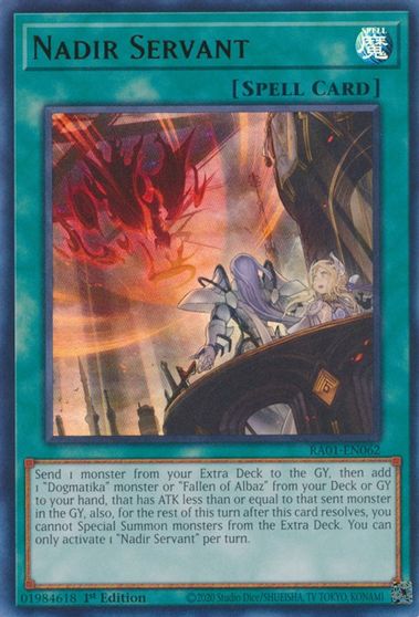 Nadir Servant UR #RA01-EN062