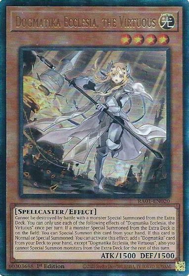 Dogmatika Ecclesia the Virtuous PUR #RA01-EN020