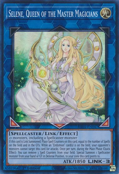 Selene Queen of the Master Magicians #RA01-EN047