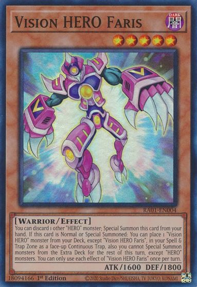 Vision HERO Faris #RA01-EN004