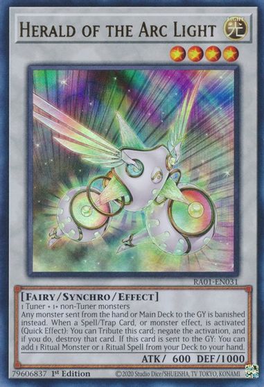 Herald of the Arc Light UR #RA01-EN031