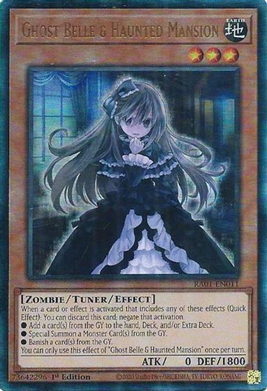 Ghost Belle and Haunted Mansion PUR #RA01-EN011