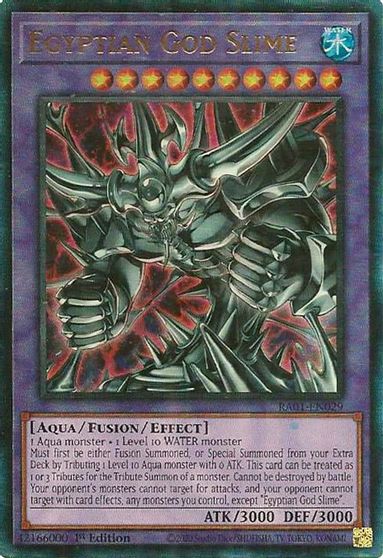 Egyptian God Slime PUR #RA01-EN029