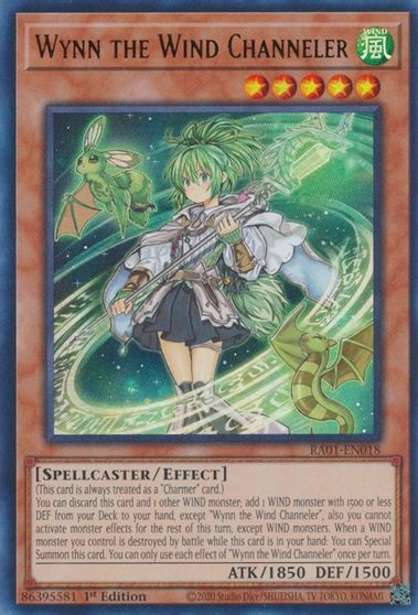 Wynn the Wind Channeler UR #RA01-EN018