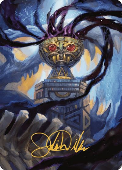 Chalice of the Void Art Card Gold Stamped Signature #79