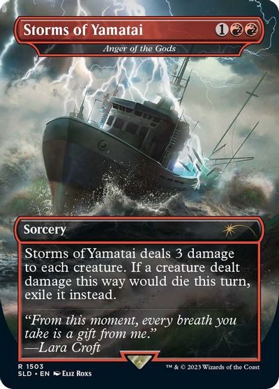 Storms of Yamatai Anger of the Gods #1503