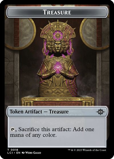Treasure 0018 Fungus Double Sided Token #18 // 7