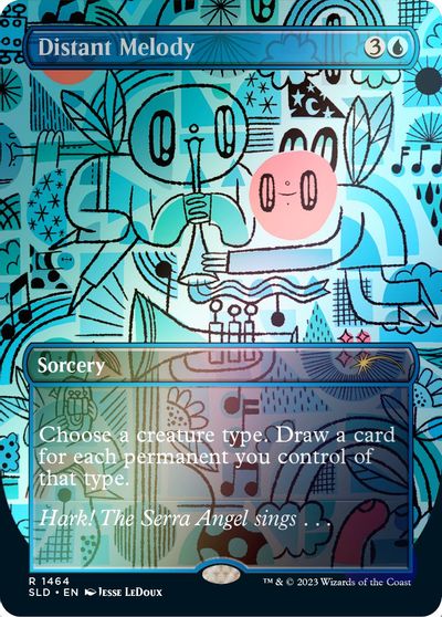 Distant Melody 1464 Rainbow Foil #1464
