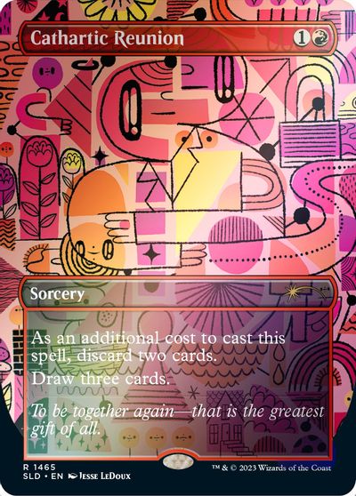 Cathartic Reunion 1465 Rainbow Foil #1465