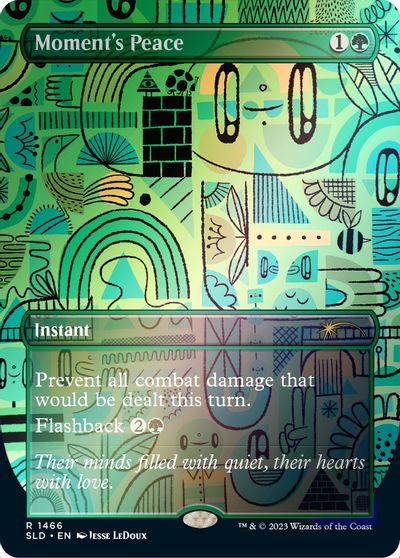 Moments Peace Rainbow Foil #1466