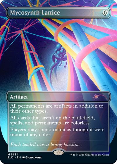 Mycosynth Lattice Rainbow Foil #1434