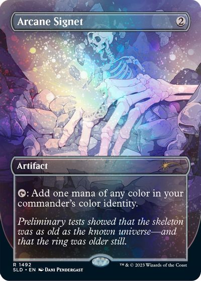 Arcane Signet 1492 Galaxy Foil #1492