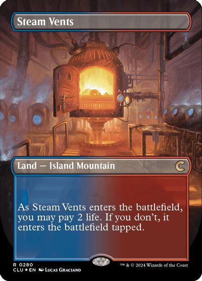 Steam Vents Borderless
