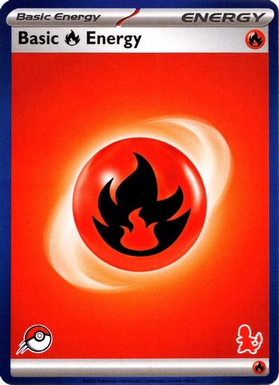 Basic Fire Energy [Blue Border]