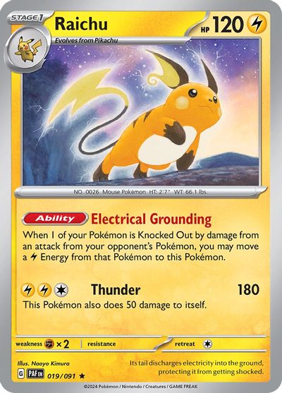 Raichu [Holo] #19