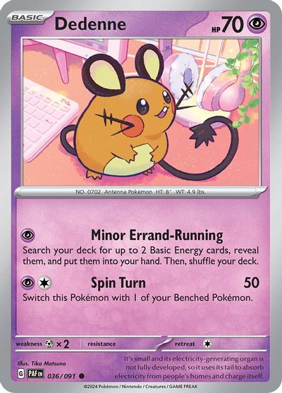 Dedenne [Reverse Holo] #36