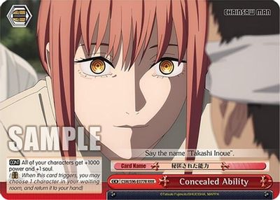 Concealed Ability (RRR)