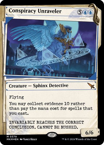 Conspiracy Unraveler (Showcase) (Invisible Ink)