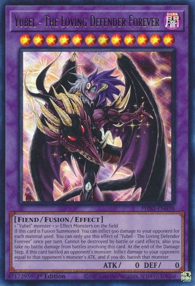 Yubel The Loving Defender Forever #PHNI-EN038