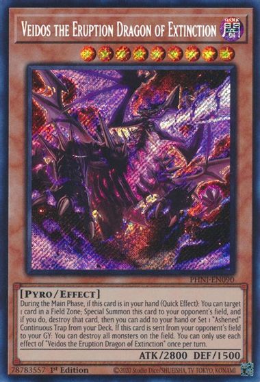 Veidos the Eruption Dragon of Extinction PHNI-EN090