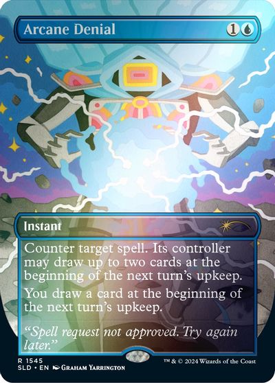Arcane Denial 1545 Rainbow Foil #1545